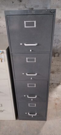4 Drawer Metal File Cabinet - #1 (030425)