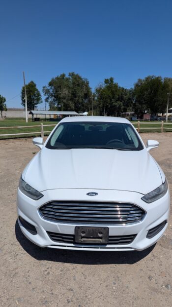 2014 Ford White Fusion #2 - Image 2