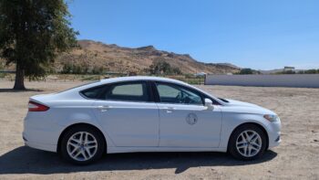 2014 Ford White Fusion #2 - Image 3