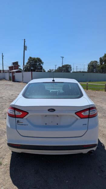 2014 Ford White Fusion #2 - Image 4