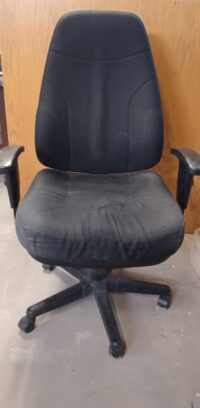 Black Office Chair #10 (081325)