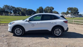2020 White Ford Escape