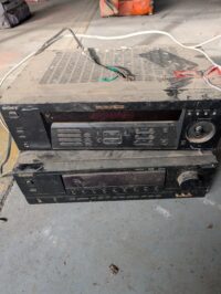#17 Sony and Sherwood stereo equipment