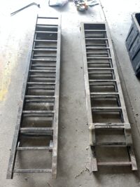 Heavy-Duty Metal Trailer Ramps (2 Pack)