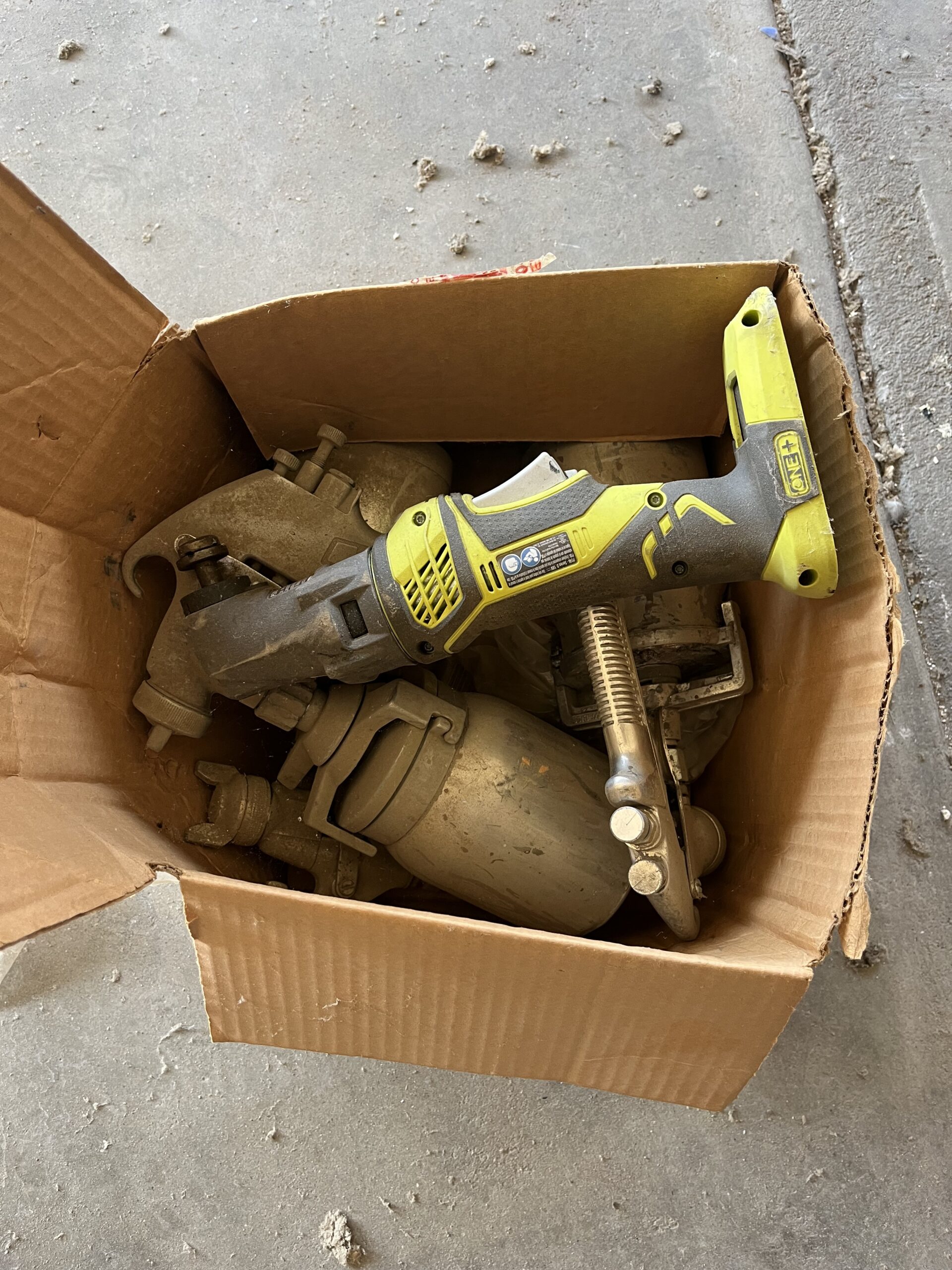 RYOBI Multitool and Air Powered Paint Sprayers